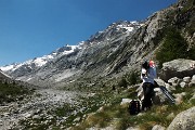 Valle e ghiacciaio del Forno dal Passo del Maloja (Svizzera) il 23 giugno 2016 - FOTOGALLERY